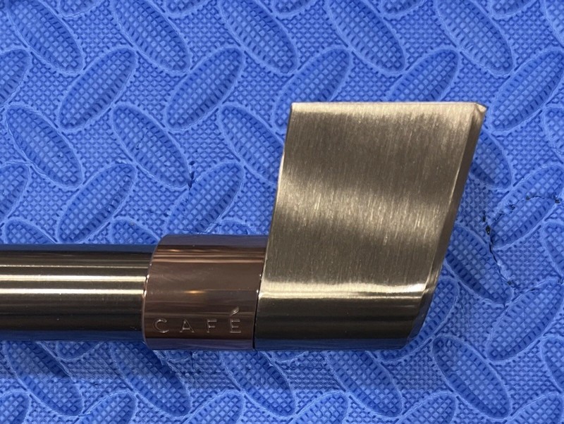 CAFE/GE BRUSHED BRONZE HANDLE/KNOB KIT @CXPR6HKPTBZ FOR PRO RANGES,C-pics & desc gallery