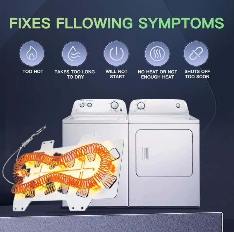 Dryer Heating Element for Samsung DVE(G)50M7450 VE45N5300 000 DV45H7200EW/A2 DV5 gallery