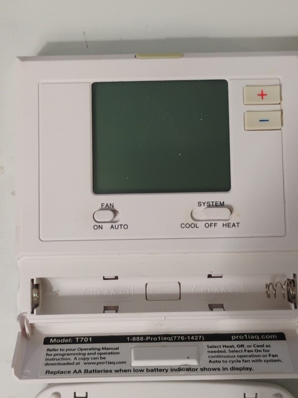 Genuine Pro1 T701 Digital Non Programmable Thermostat Blue Screen FREE SHIPPING gallery