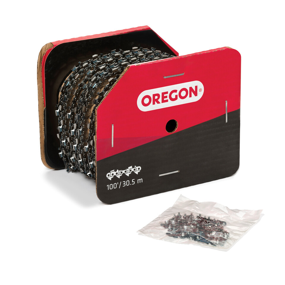 Oregon 59L100U PowerCut Chain .404" Pitch, .063" Gauge, 100 Foot Reel gallery