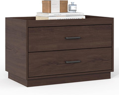 Stackable Storage Drawers, 28″ Wide Storage Bins with 2 Drawers for Closet Organ