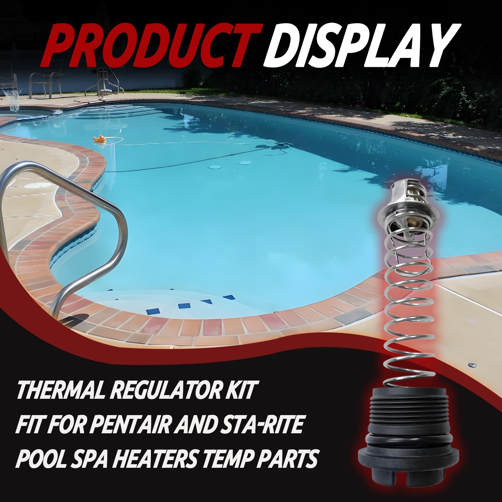Thermal Regulator Kit Fit For Pentair and Sta-Rite Pool Spa Heaters Temp Parts gallery