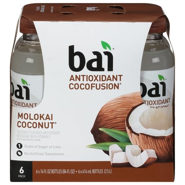 Bai Coconut Flavored Water, Molokai Coconut, Antioxidant Infused Drinks, 14 gallery