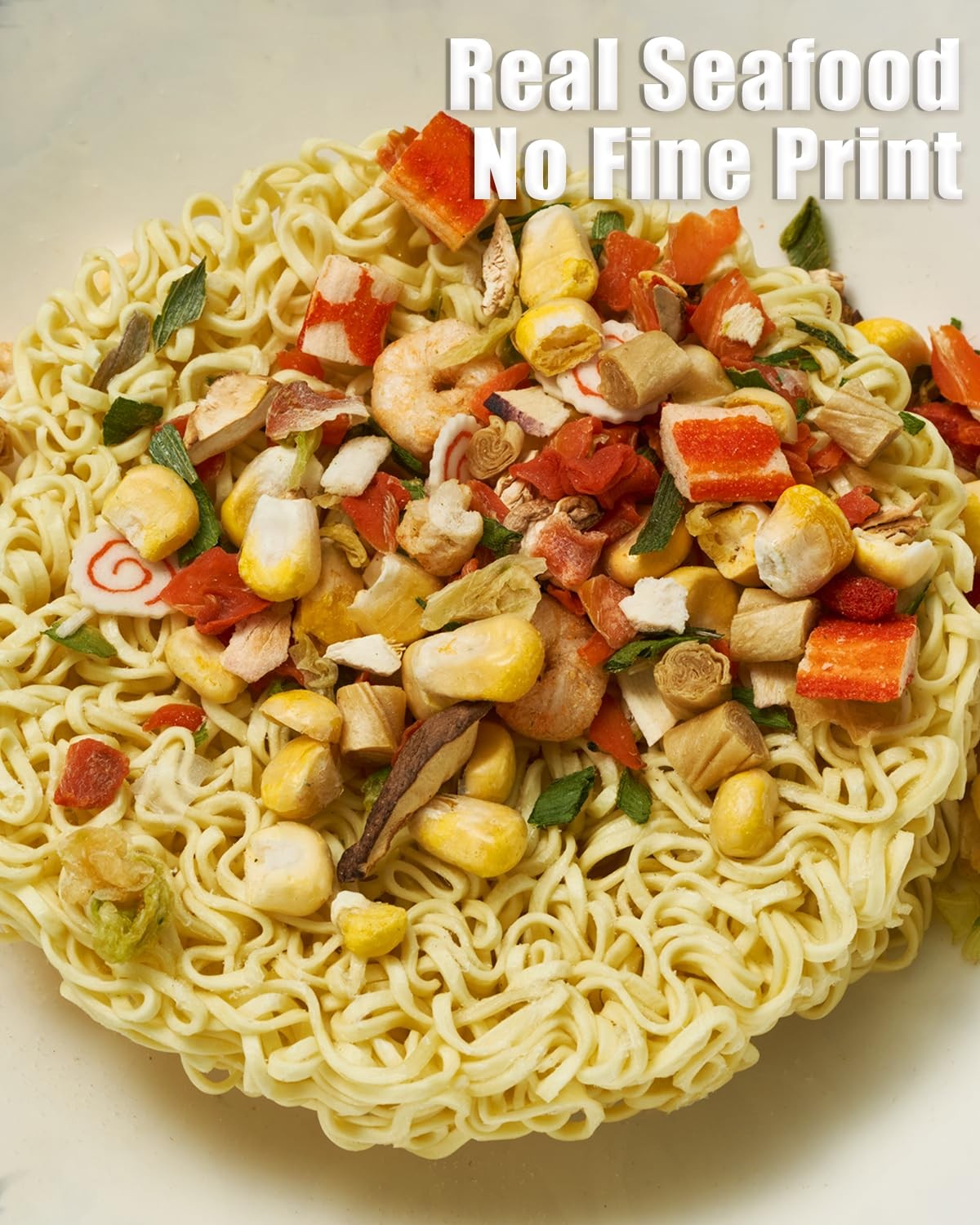 Ramen Toppings Seafood Mix 14oz, 11 Ingredient Dried 14 Ounce (Pack of 1) gallery