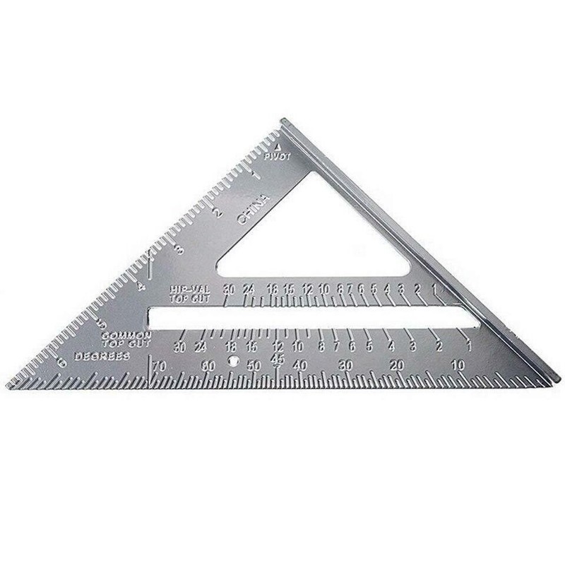 US 7-inch Measuring Triangular Ruler, Speed Square Layout Tool Protractor gallery