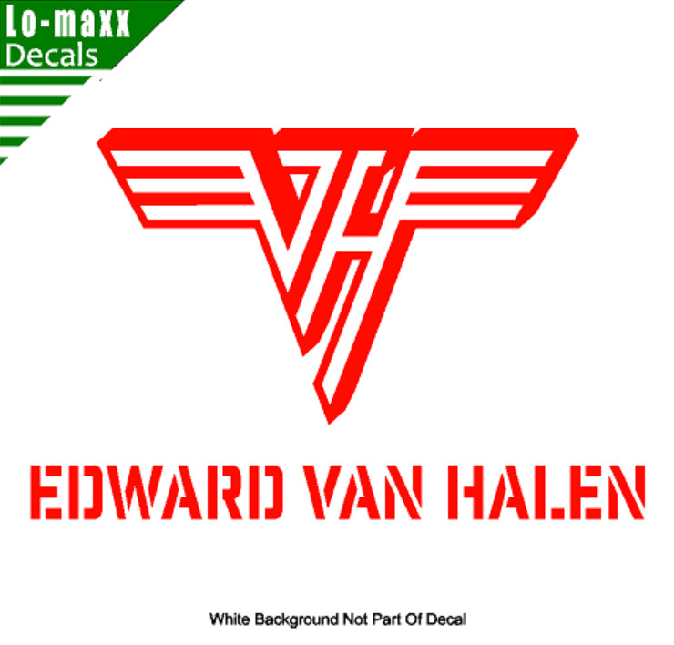 Edward Van Halen Various Sizes & Colors High Quality Die Cut Vinyl Decal gallery