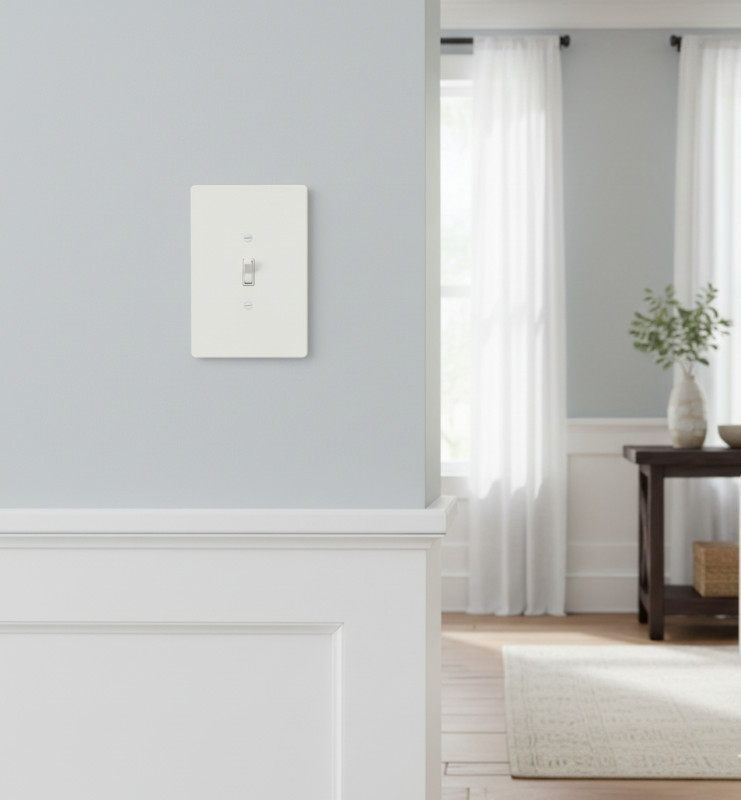 4"x6" Oversize Electric Light Toggle Switch Wall Cover Plate, 1-Gang, White gallery