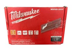 Milwaukee Tool Mdp8d-2000 Duplex Nails, 2 7/8 In L, 10 Ga, Plain, Flat Head, 21