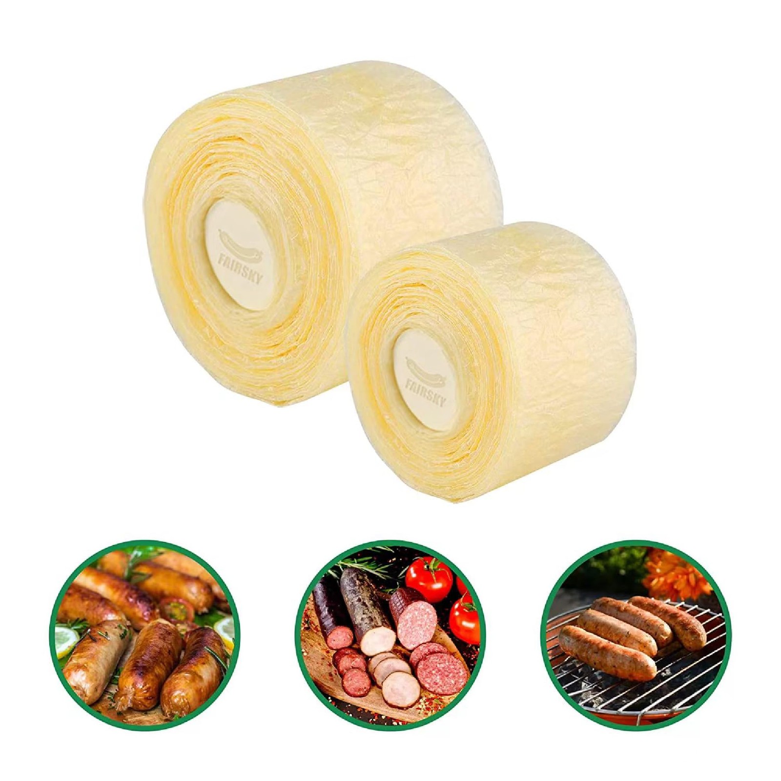 Edible Drying Natural Sausage Casing, Sausage Casings for Flavorous Homemade Sau gallery