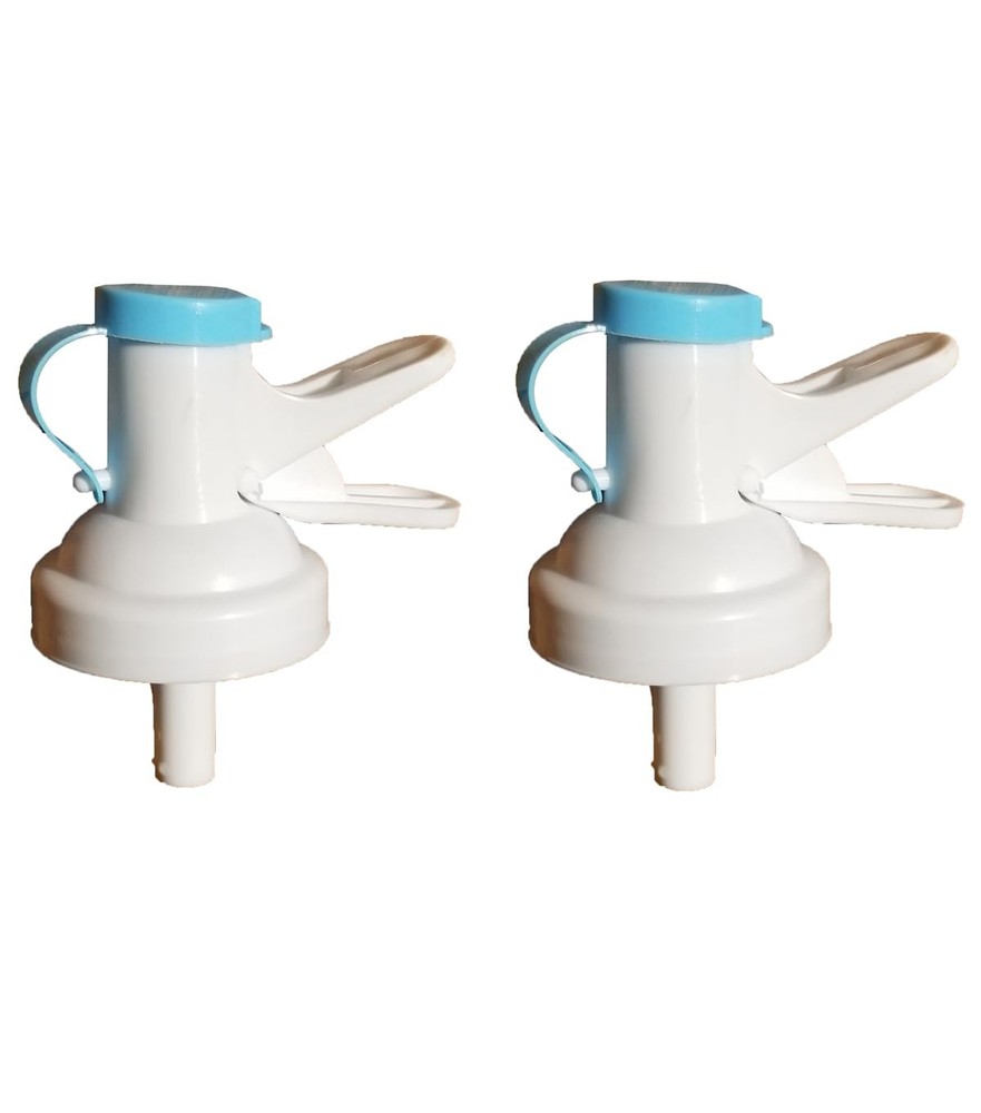 2 Pack 50mm Threaded Water Jug Dispenser Valve Fits 1–5 Gallon Bottles BPA