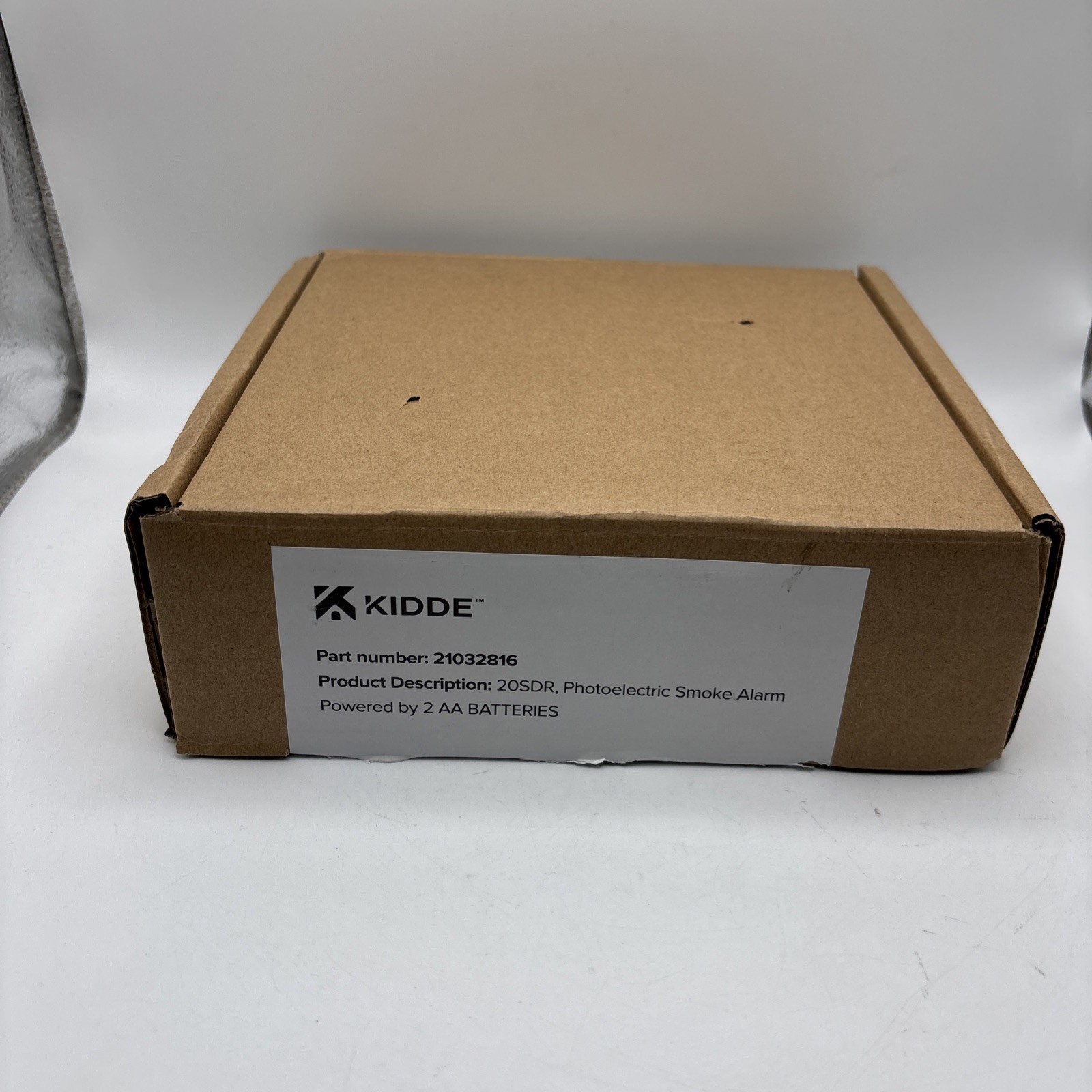 Kidde 20SDR Photoelectric Smoke Alarm AA Battery Powered Open Box gallery