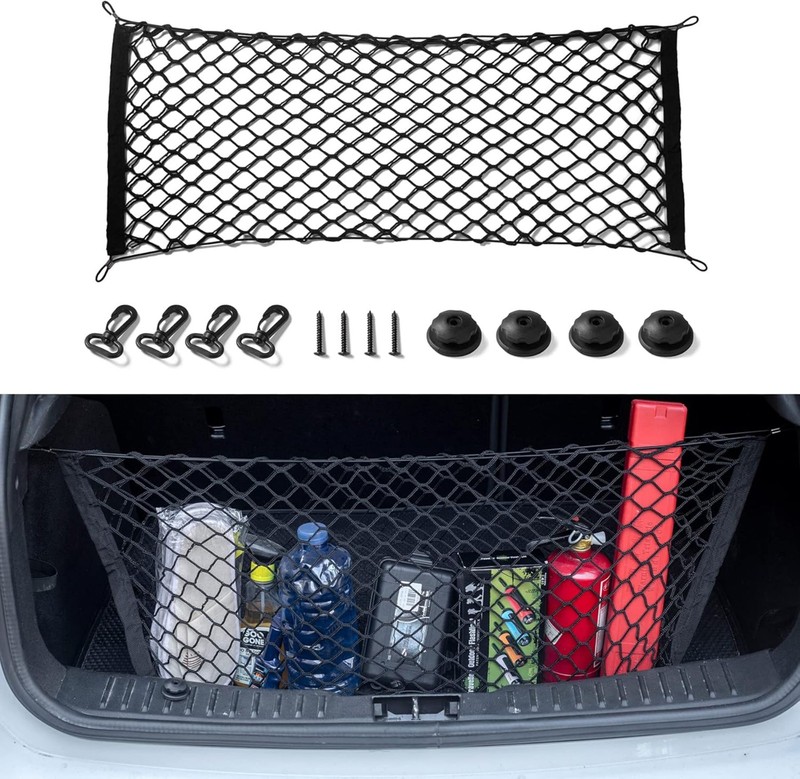 SUV Car Accessories Envelope Style Trunk Cargo Net Storage Organizer Universal gallery
