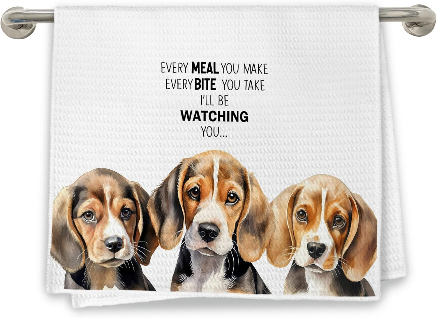 Funny Beagle Kitchen Towels, Beagle Gifts for Women, Dog Lovers Mom Gifts Decora gallery