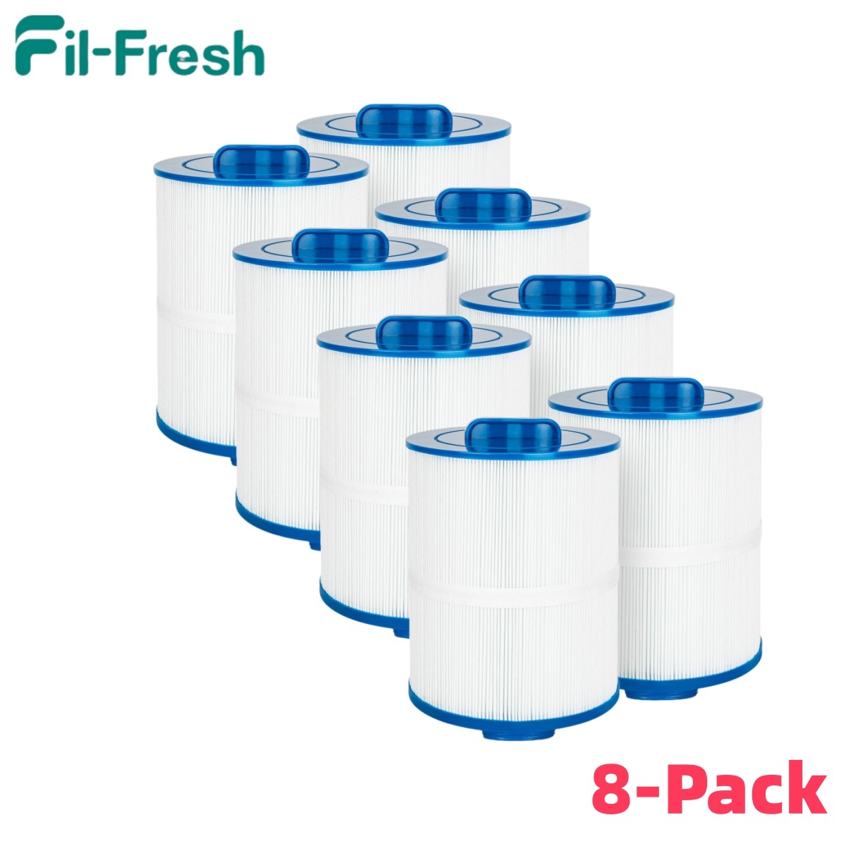 8-PACKHot Tub Filter Replacement PAS50SV-F2M 50 Sq.Ft for Artesian Spa US gallery