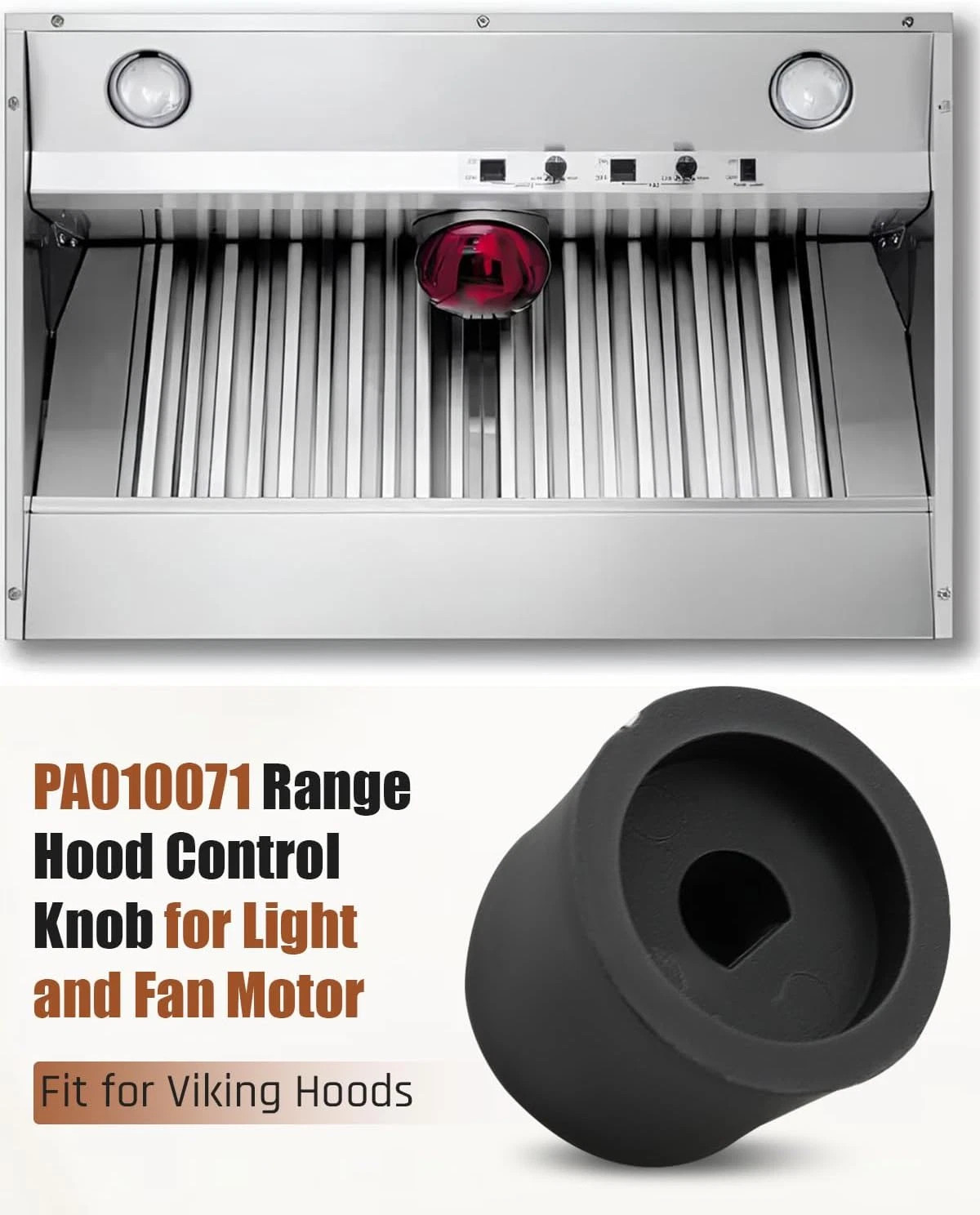 New PA010071 Light and Fan Motor Control Knob for Viking gallery