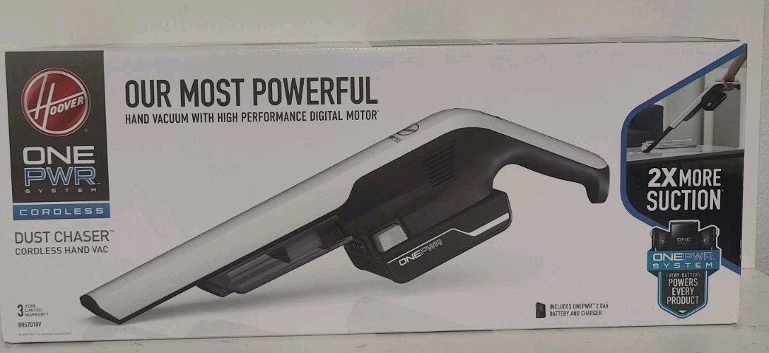 Hoover ONEPWR Dust Chaser Cordless Hand Vacuum, BH57010V + 2AH Battery & Charger gallery