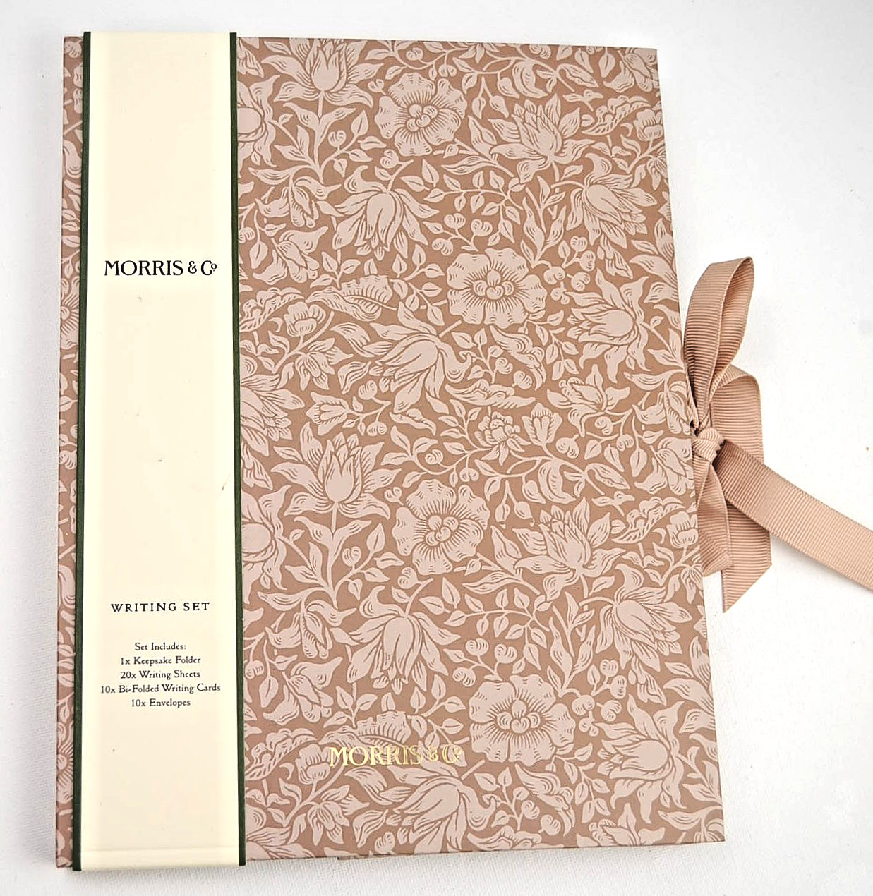 MORRIS & CO. Stationary Set Book Writing set 20x Sheets 10x Cards 10x Envelopes gallery