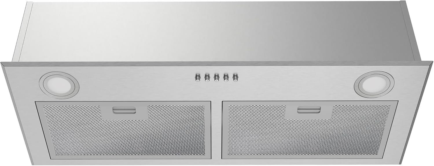 FIREGAS Range Hood 28 Inch, Built-in Stainless Steel Kitchen Vent Hood with 45 1 gallery
