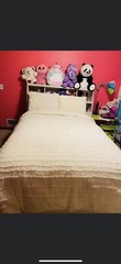 Rachel Ashwell Queen Comforter Set 3Pc Almond/Beige Comforter + 2 Shams