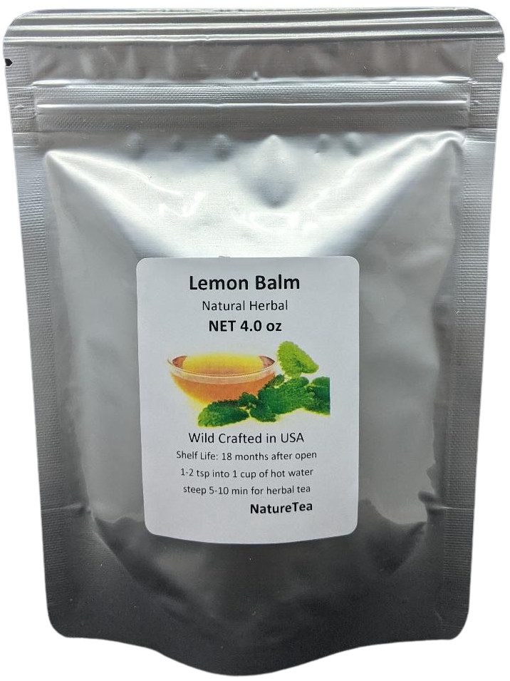 Lemon Balm Tea - Loose Leaf by Nature Tea Domestically Harvested gallery