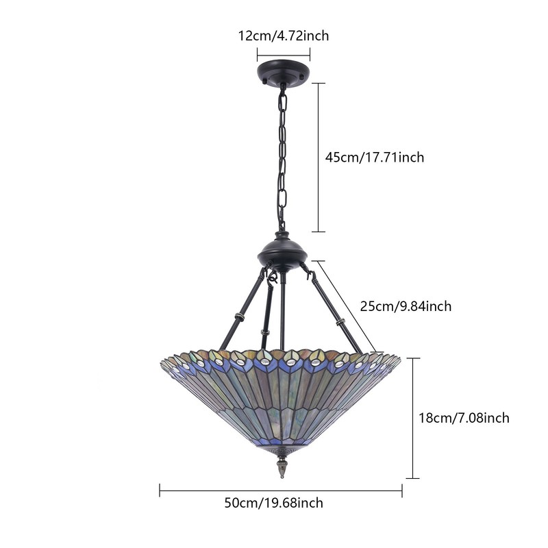 Pendant Light Fixture Ceiling-mounted Pendant Lamp Adjustable Height Chandelier gallery