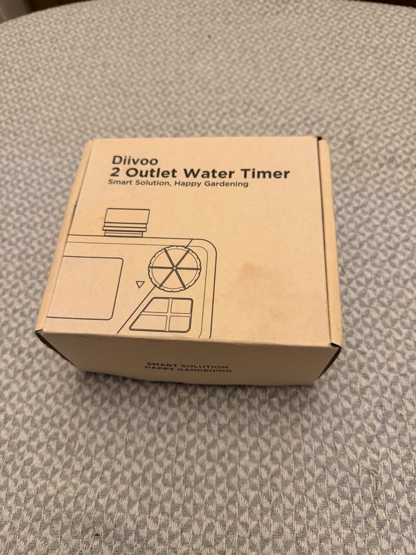 Brass Sprinkler Timer 2 Zone, IP66 Waterproof Programmable Water Hose Timer 2 Ou gallery