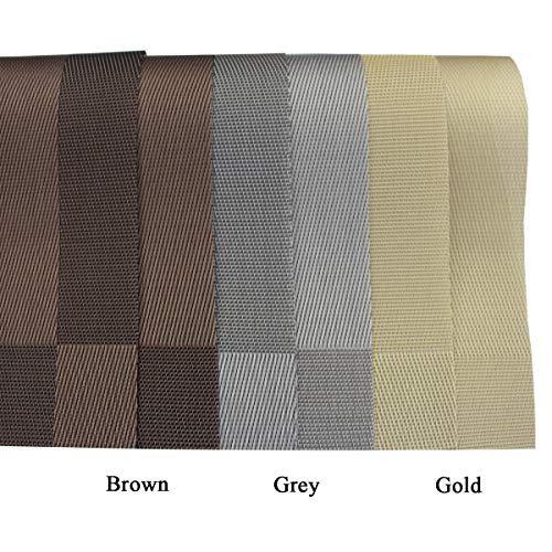 Placemats,Heat-Resistant Non-Slip Placemats Washable Easy to Clean Woven gallery