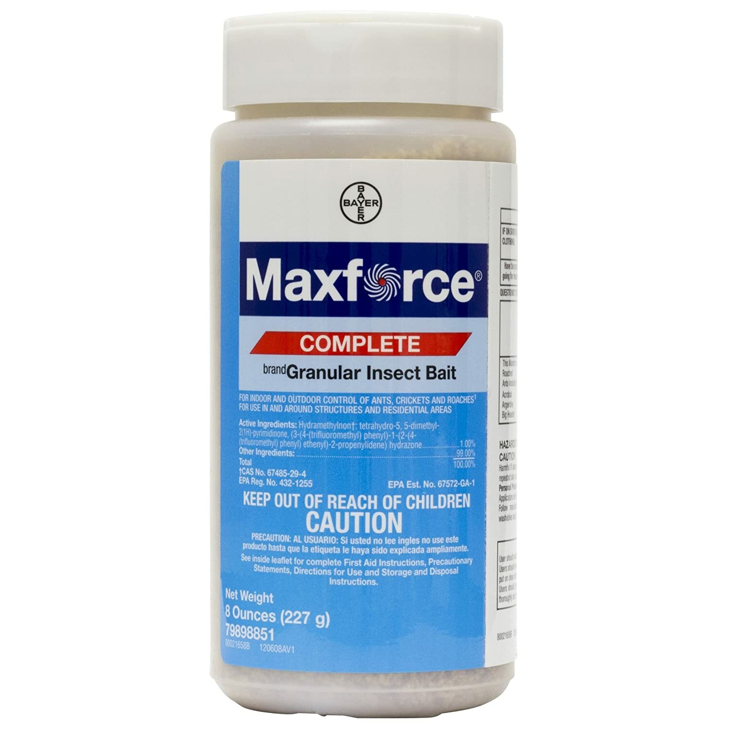 Maxforce Complete Granular Bait 8oz bottle Cockroach Ant Silverfish by Bayer gallery