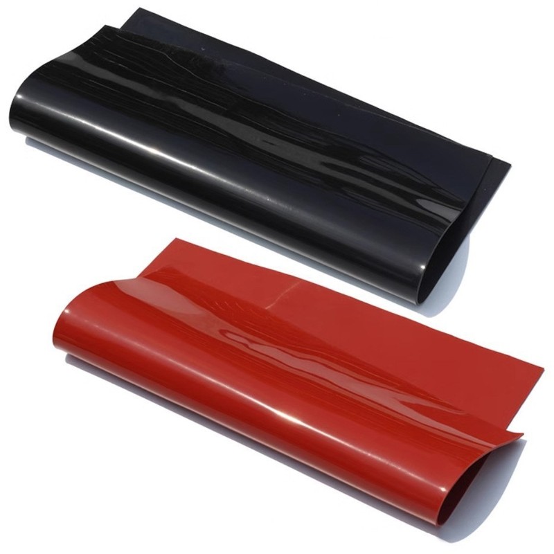 Self Adhesive Silicone Rubber Sheet White/Black/Red 100-1000mm /0.1-20mm Thick gallery