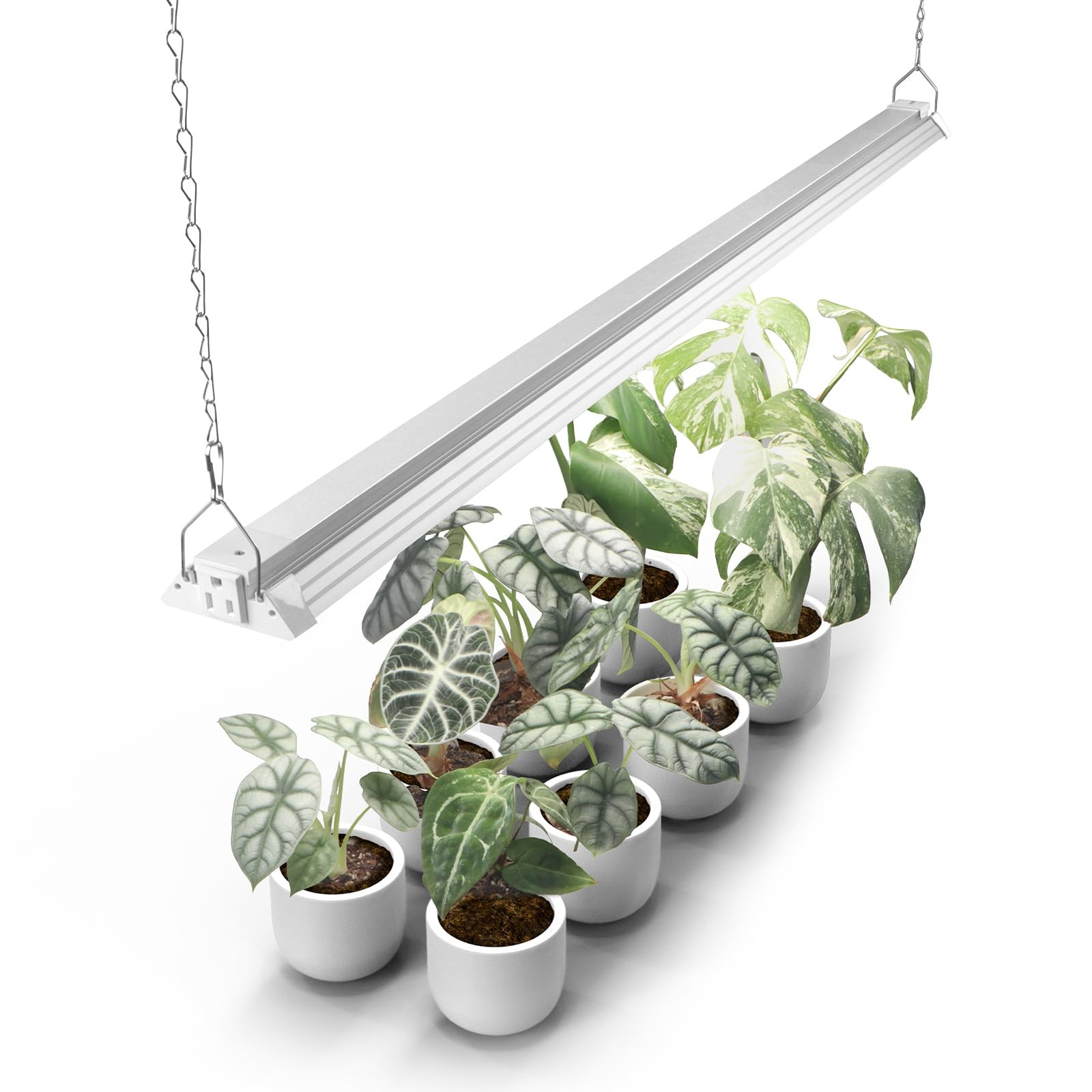 4FT LED Grow Light, 72W Full Spectrum, High PPFD for Indoor Plants, Linkable gallery
