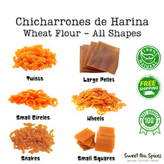 Duros Shapes – 5 lb Bag – Chicharrones de Harinas – Duritos – Party Pack – Raw