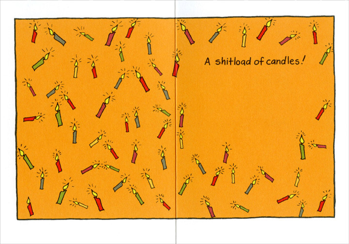 Describe Your Birthday Funny Birthday Card - Greeting Card by Oatmeal Studios gallery