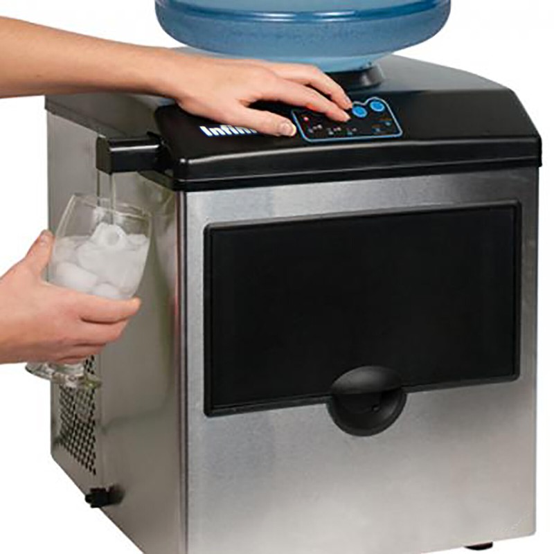 33 Lb/Day Table Top Ice Maker Making Machine Portable for 5 Gallon Water Bottle gallery