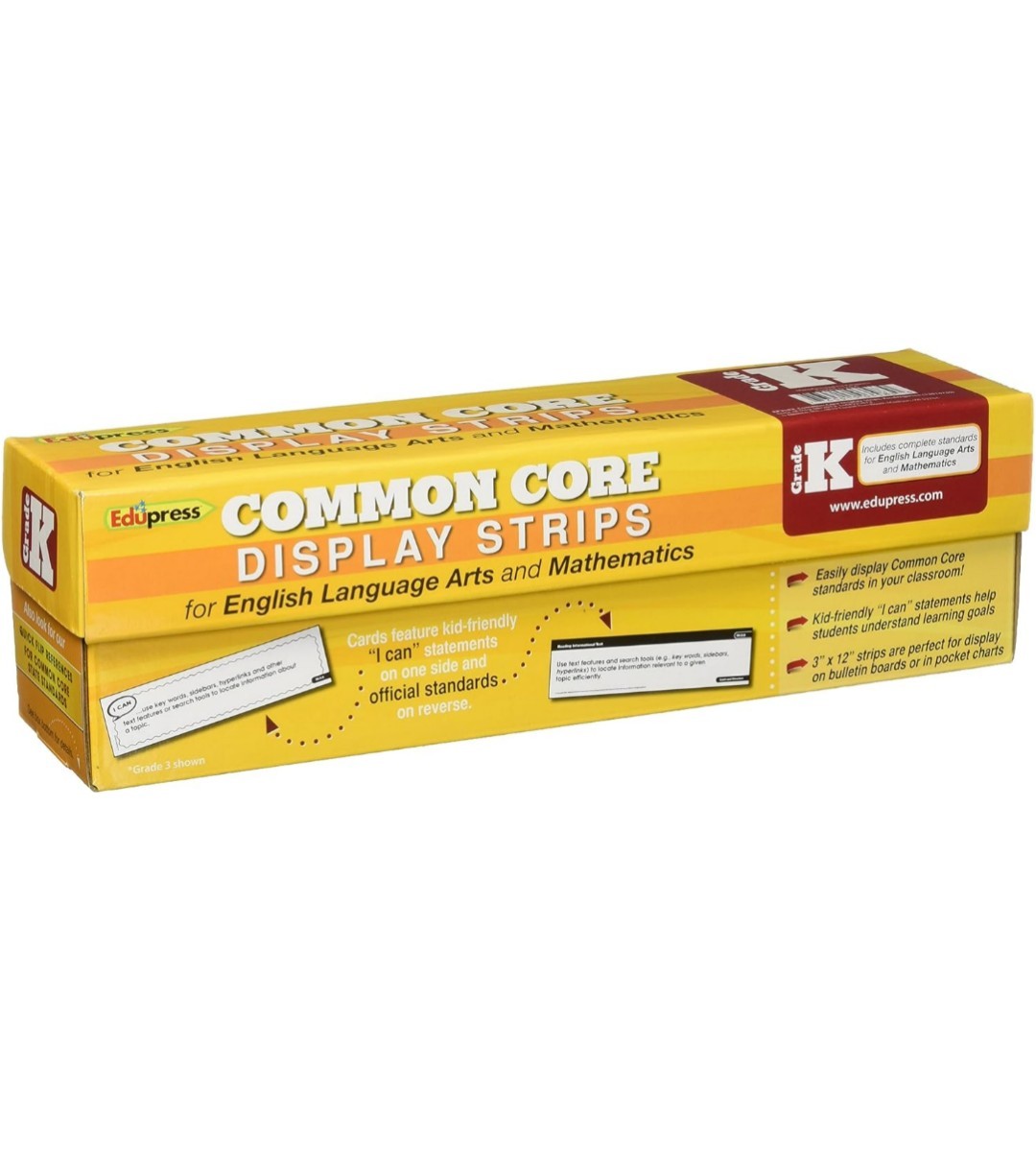 Edupress Common Core Display Strips Grade K For English Language Arts And Math gallery