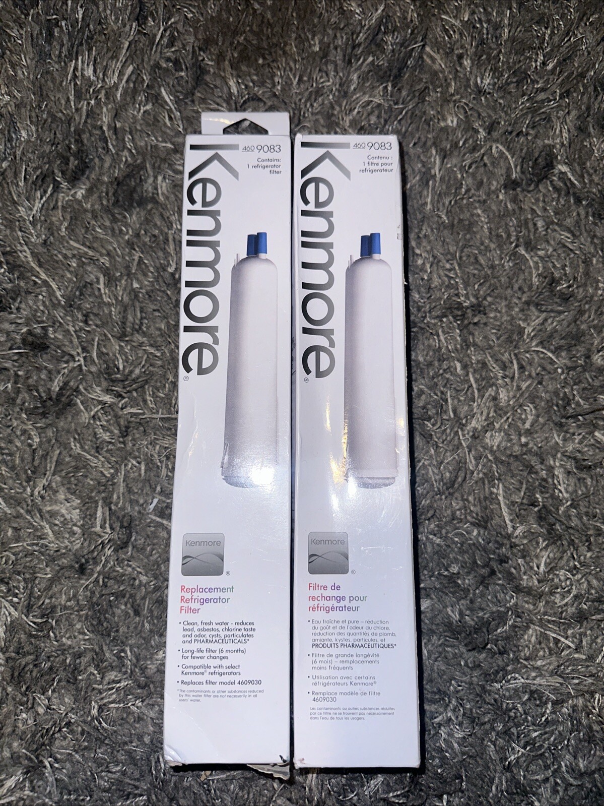 2 Pack Kenmore 9083 Replacement Refrigerator Cartridge Water Filter 469083 9020 gallery