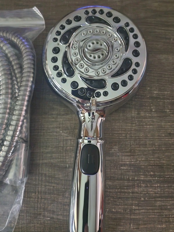 MISSING MOUNT Delta 7-Spray Wall Mount Handheld Shower Head 1.8 GPM Chrome 75704 gallery