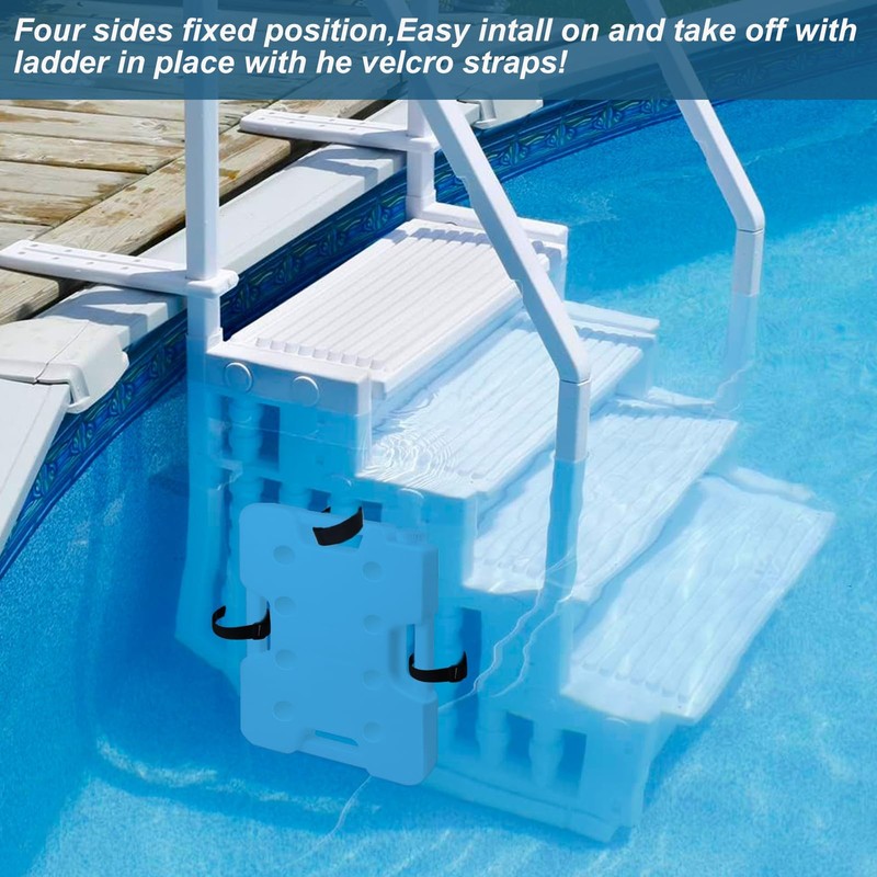Pool Ladder Weights 2 Pack 52lb Above Ground Pools White Anchor Swimming Plastic gallery
