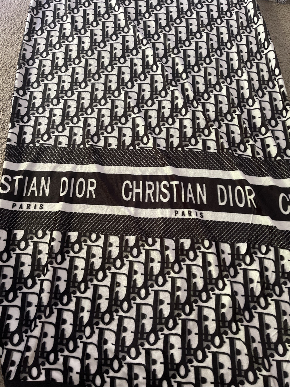Dior Fleece Blanket New!! gallery