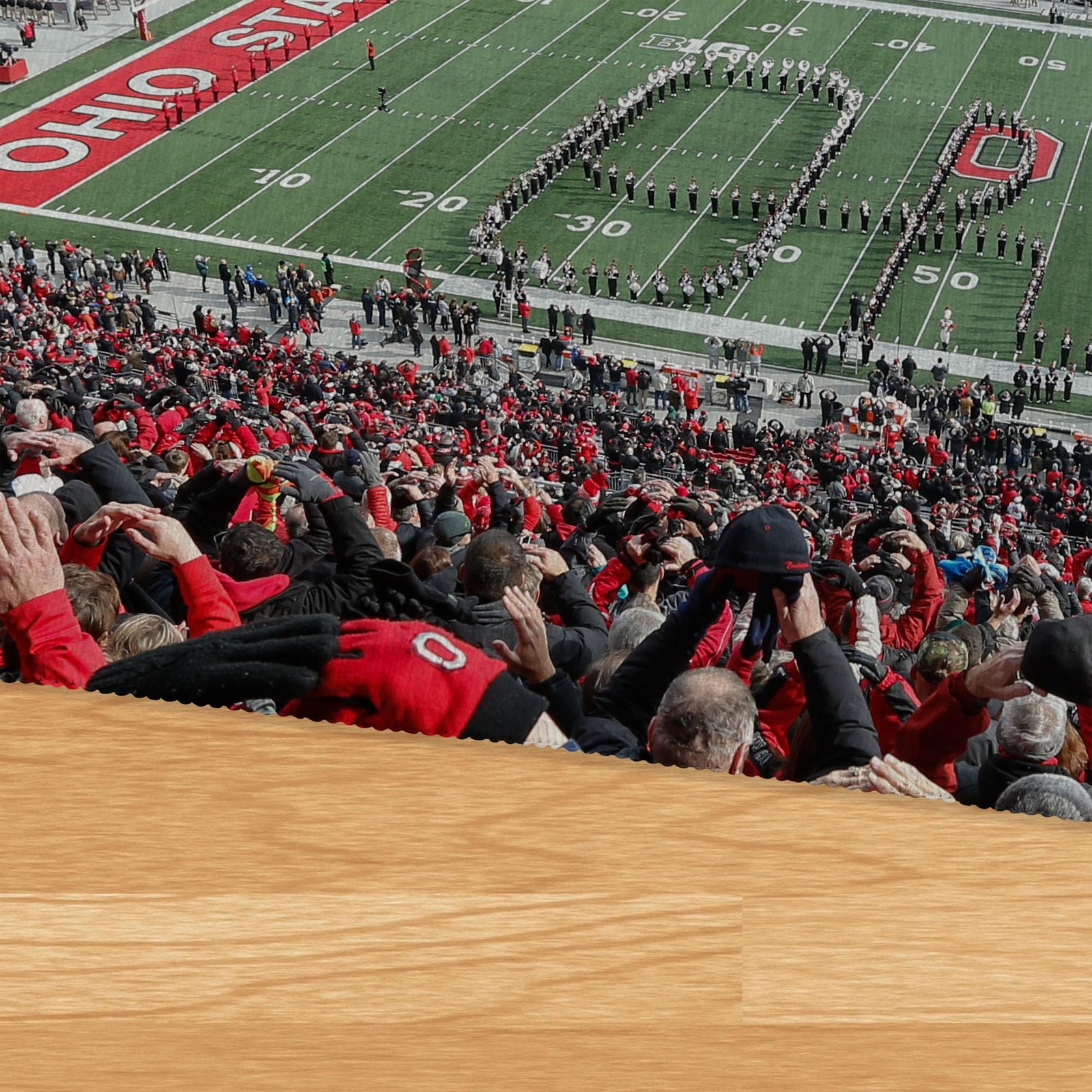 Northwest Ncaa Ohio State Buckeyes Marching Band Washable Rug 36 X 62 Inches A31 gallery