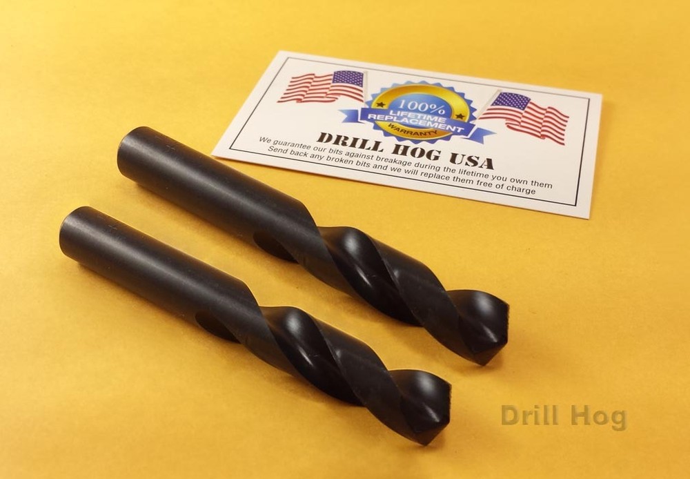 Drill Hog® 3/8" Stubby Bit Machine Screw Bits 3/8" Stub Bit Lifetime Warranty