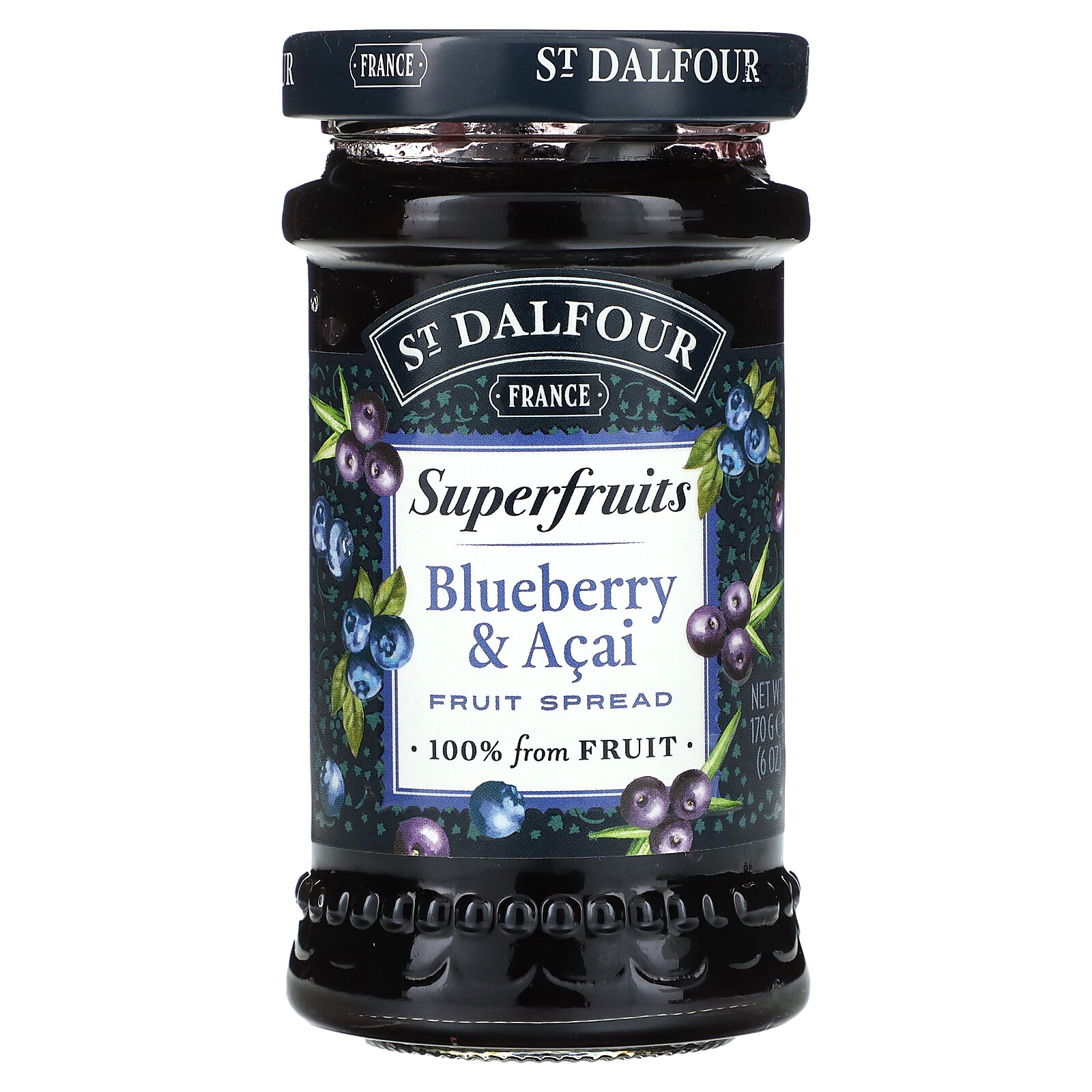 Superfruits, Fruit Spread, Blueberry & Acai , 6 oz (170 g) gallery