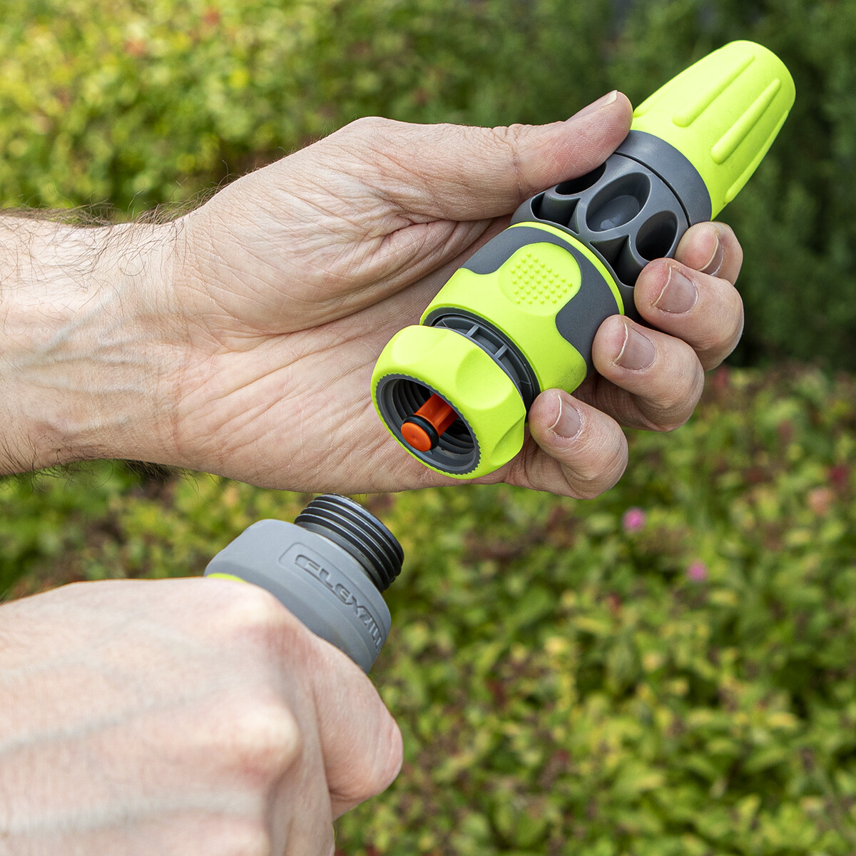 Flexzilla HFZGAK02 Garden Hose Kit, 3-Piece Water Nozzle, ZillaGreen gallery
