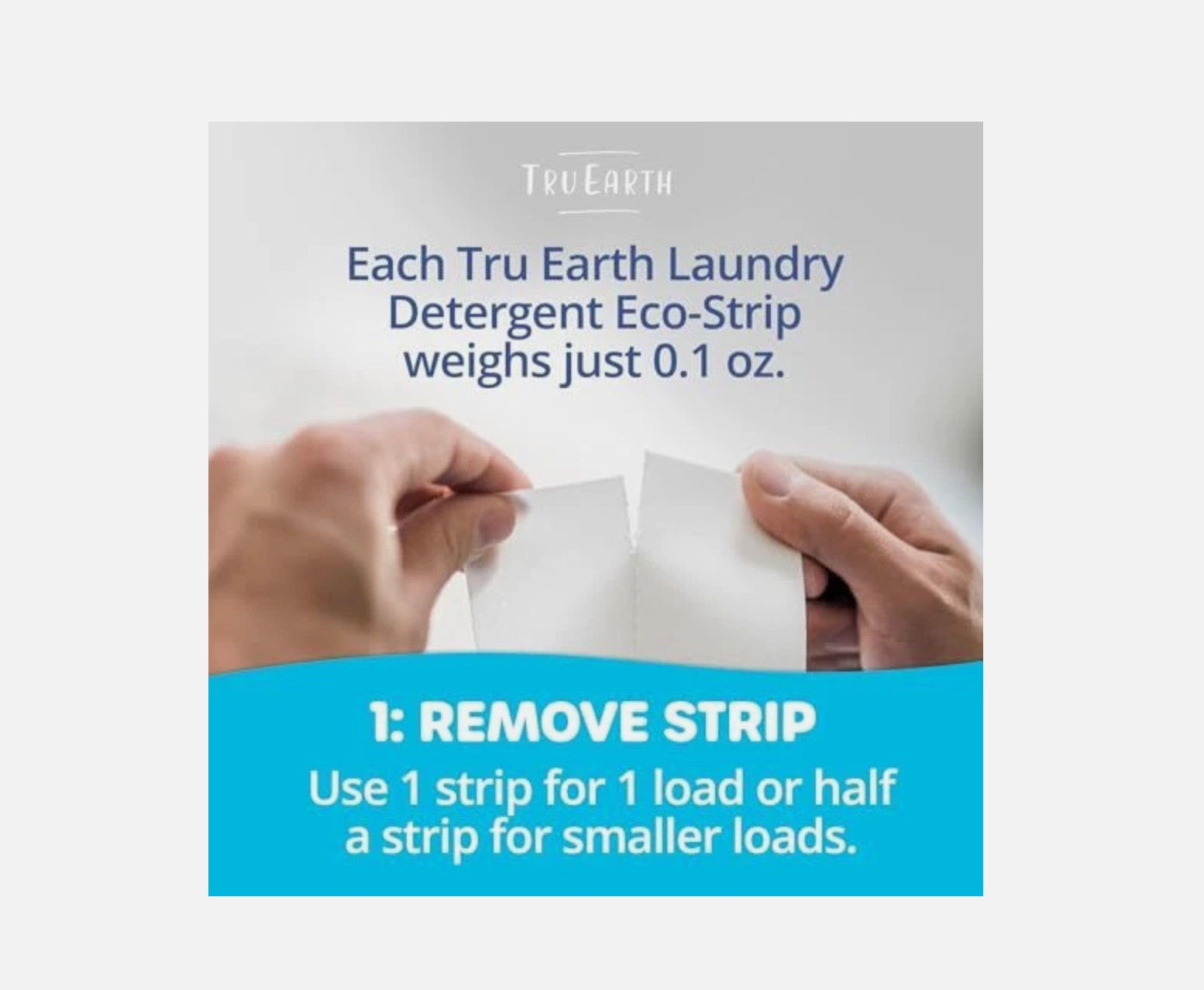 Tru Earth Compact Dry Laundry Detergent Sheet -Up Assorted Scents 64 Small Load gallery