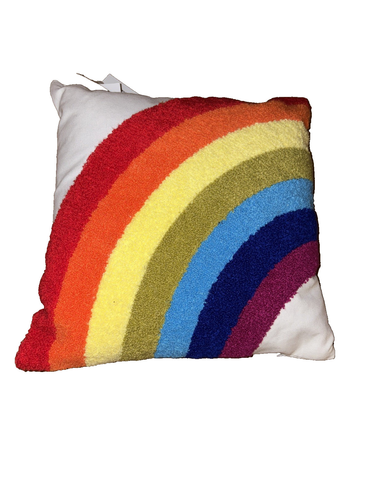 Target Pride Rainbow Throw Pillow 14x14 Inches NWT gallery
