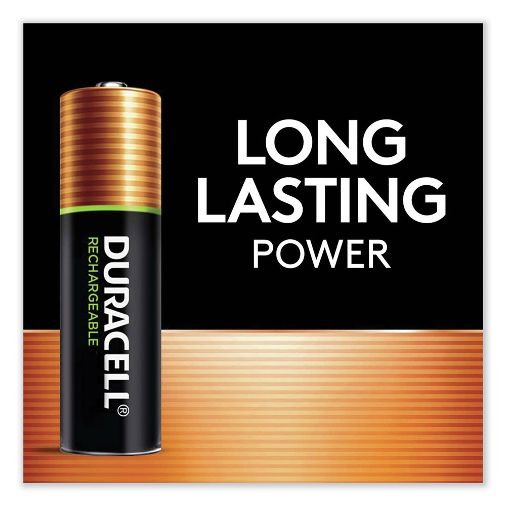 Duracell NLAA4BCD Rechargeable StayCharged NiMH AA Batteries (4/Pack) New gallery