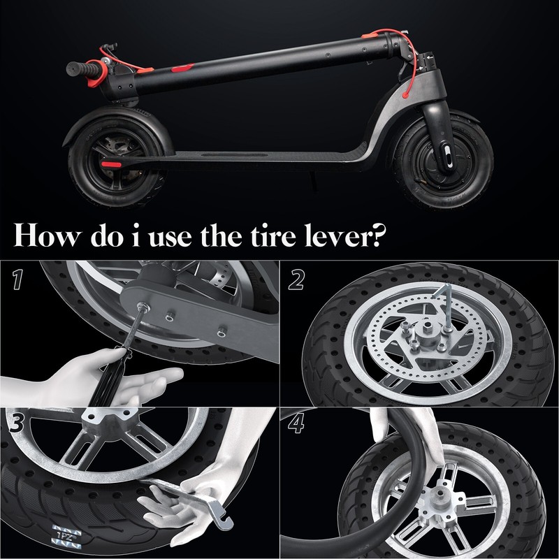 10 Inch Electric Scooter Solid Tire 10X2.125 Tyre M365 & Gotrax G4 Xiaomi Pro 1S gallery