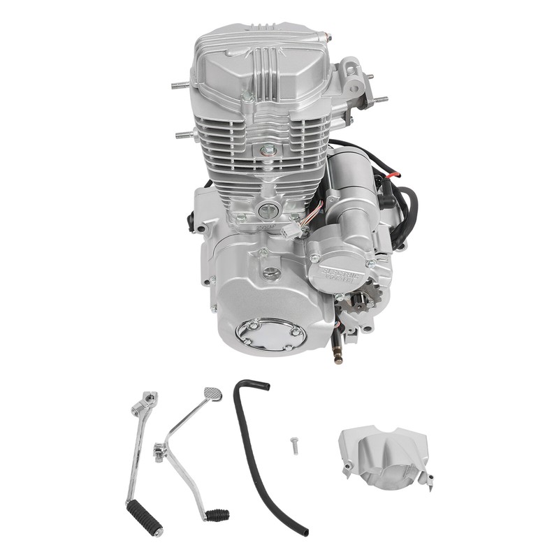 250CC 4 Stroke Vertical Engine 5 Speeds Transmission Motor Kit For Dirt Bike ATV gallery