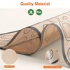 HOOMIL Macaron Silicone Baking Mats, 13"x9", 13"L x 9"W, Brown+Gray gallery