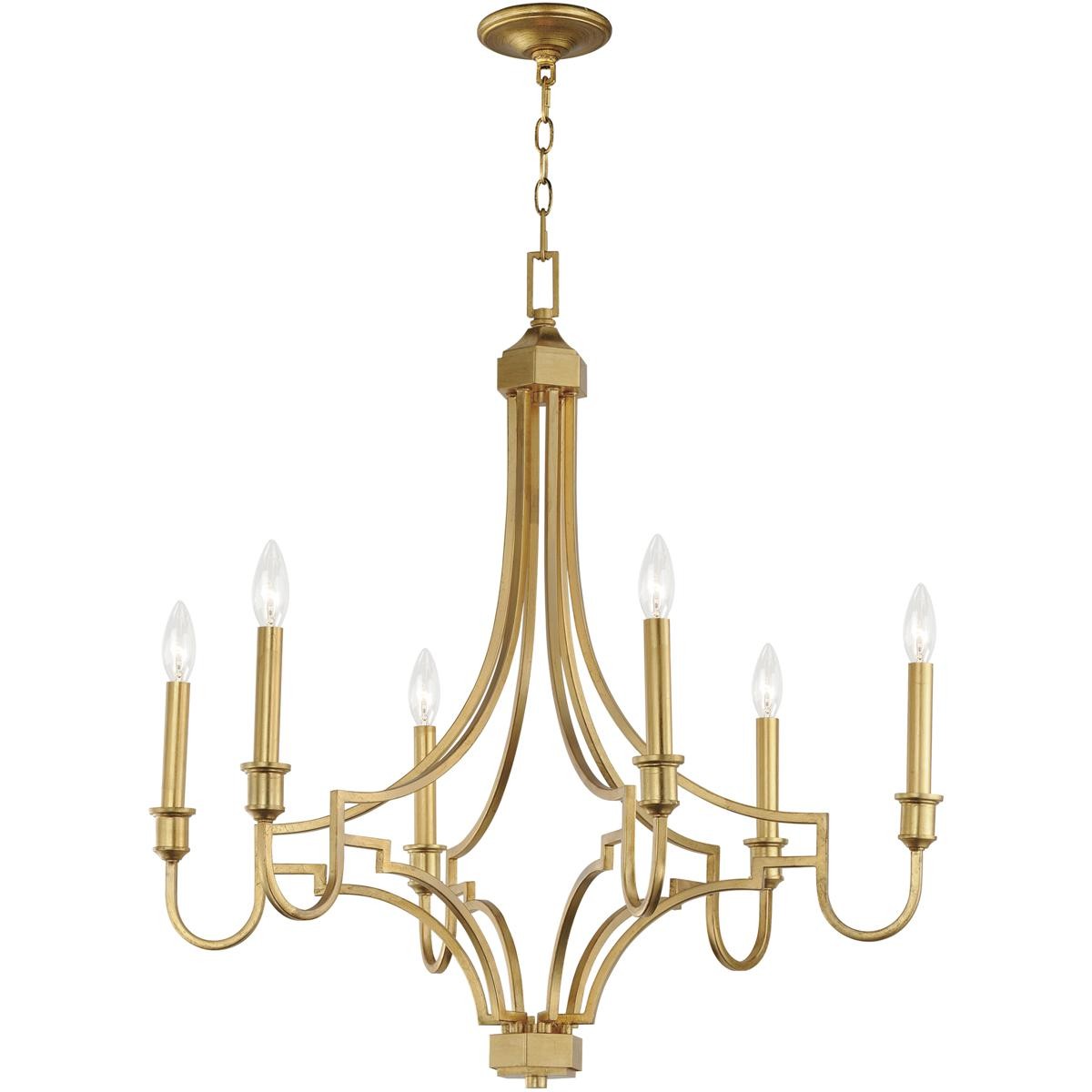 Maxim Lighting 12786GL Normandy Chandelier Gold Leaf gallery