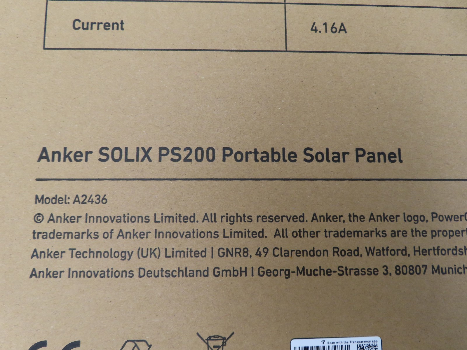 Anker SOLIX PS200 Solar Panel, Portable 200W Foldable, IP67 Waterproof gallery